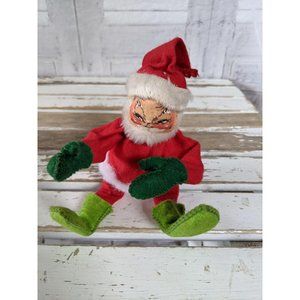Vintage annalee Santa Xmas claus decor